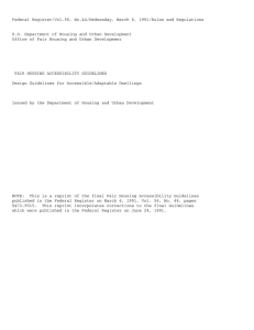 Federal Register/Vol.56, No.44/Wednesday, March 6, 1991/Rules and Regulations