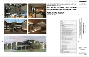 FACILITIES DYNAMIC PROTOTYPES AIR FORCE CENTER FOR ENGINEERING AND THE ENVIRONMENT (AFCEE)