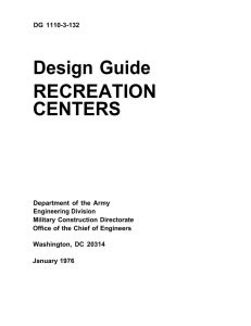 Design Guide RECREATION CENTERS