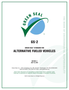 GS-2 ALTERNATIVE FUELED VEHICLES