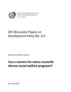ZEF-Discussion Papers on Development Policy No. 211