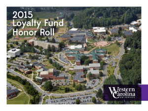 2015 Loyalty Fund Honor Roll