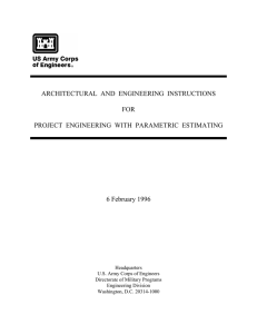 ARCHITECTURAL  AND  ENGINEERING  INSTRUCTIONS FOR 6 February 1996
