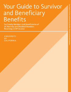 Your Guide to Survivor and Beneficiary Benefits For Family Members and Beneficiaries of
