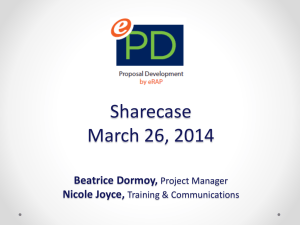 Sharecase March 26, 2014  Beatrice Dormoy,