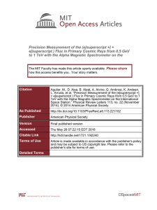 Precision Measurement of the (e[superscript +] +