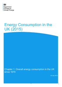 Energy in the UK (2015)