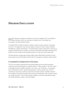 H Higher Education