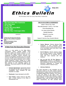 Ethics Bulletin
