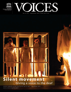 Silent movement Giving a voice to the deaf