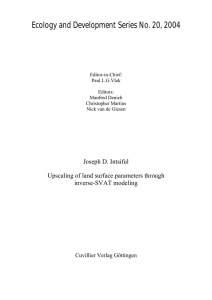 Ecology and Development Series No. 20, 2004  Joseph D. Intsiful