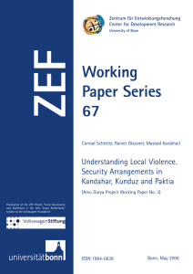 ZEF Working Paper Series 67