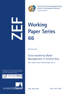 ZEF Working Paper Series 66