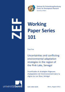 ZEF Working Paper Series 101