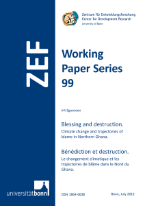 ZEF Working Paper Series 99