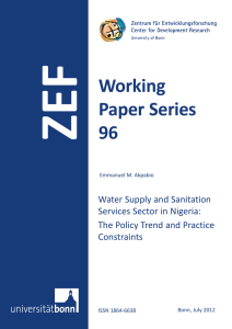 ZEF Working Paper Series 96