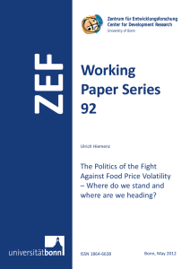 ZEF Working Paper Series 92
