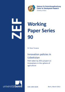 ZEF Working Paper Series 90