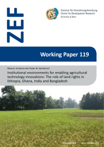 ZEF Working Paper 119