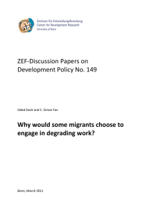 ZEF-Discussion Papers on Development Policy No. 149