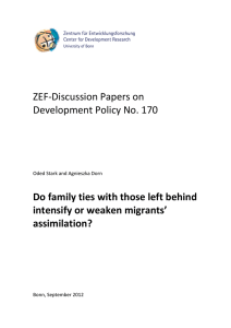 ZEF-Discussion Papers on Development Policy No. 170