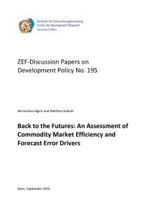 ZEF-Discussion Papers on Development Policy No. 195