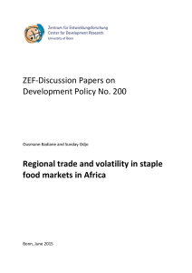 ZEF-Discussion Papers on Development Policy No. 200