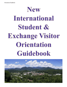 Orientation Handbook