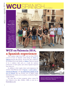 WCU agosto 2014 newsletter