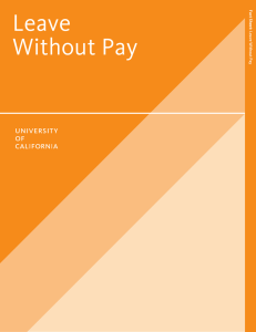 Leave Without Pay Fact Sheet: Leave Without Pay