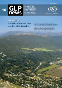 10 Globalization and land use in Latin America. PERSPECTIVE