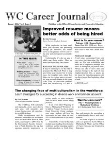 WC Career Journal