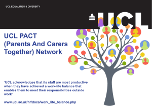 UCL PACT (Parents And Carers Together) Network