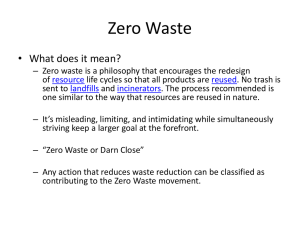 Zero Waste • What does it mean?