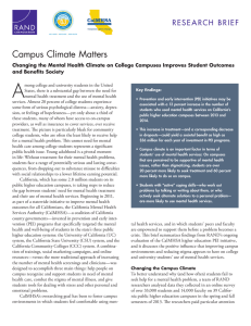 A Campus Climate Matters