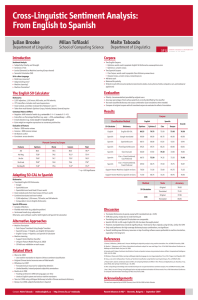 Introduction Corpora