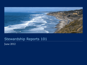 Stewardship Reports 101 June 2012