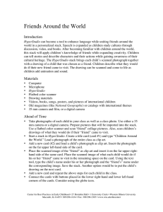 Friends Around the World  Introduction