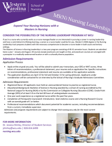 Expand Your Nursing Horizons with a Masters in Nursing