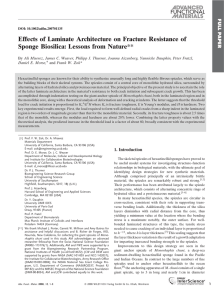 Effects of Laminate Architecture on Fracture Resistance of FULL P