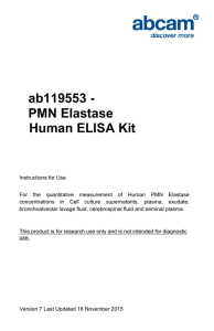 ab119553 - PMN Elastase Human ELISA Kit