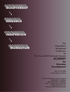 ACHIEVEMENT • RESEARCH INNOVATION