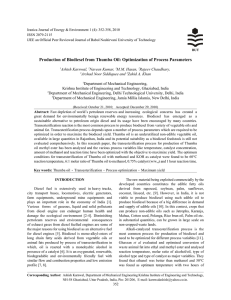 Iranica Journal of Energy &amp; Environment 1 (4): 352-358, 2010