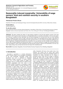 American Journal of Agriculture and Forestry