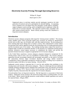 Electricity	Scarcity	Pricing	Through	Operating	Reserves