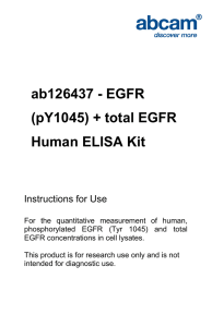 ab126437 - EGFR (pY1045) + total EGFR Human ELISA Kit Instructions for Use