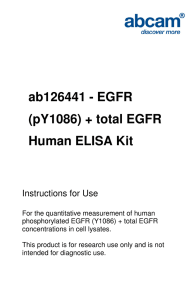 ab126441 - EGFR (pY1086) + total EGFR Human ELISA Kit
