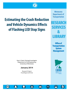 Estimating the Crash Reduction and Vehicle Dynamics Effects