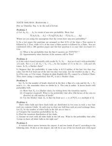 MATH 5040/6810: Homework 1 Problem 1 a) Let A