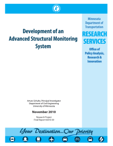 Development of an Advanced Structural Monitoring System